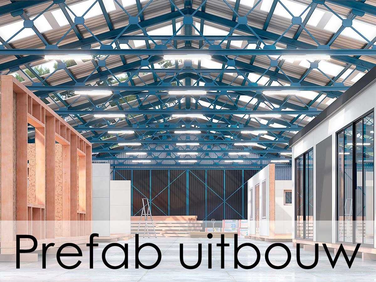 prefab uitbouw